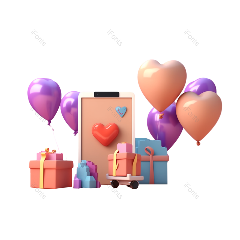 装饰图片,形状元素,卡通PNG,网上购物免抠素材